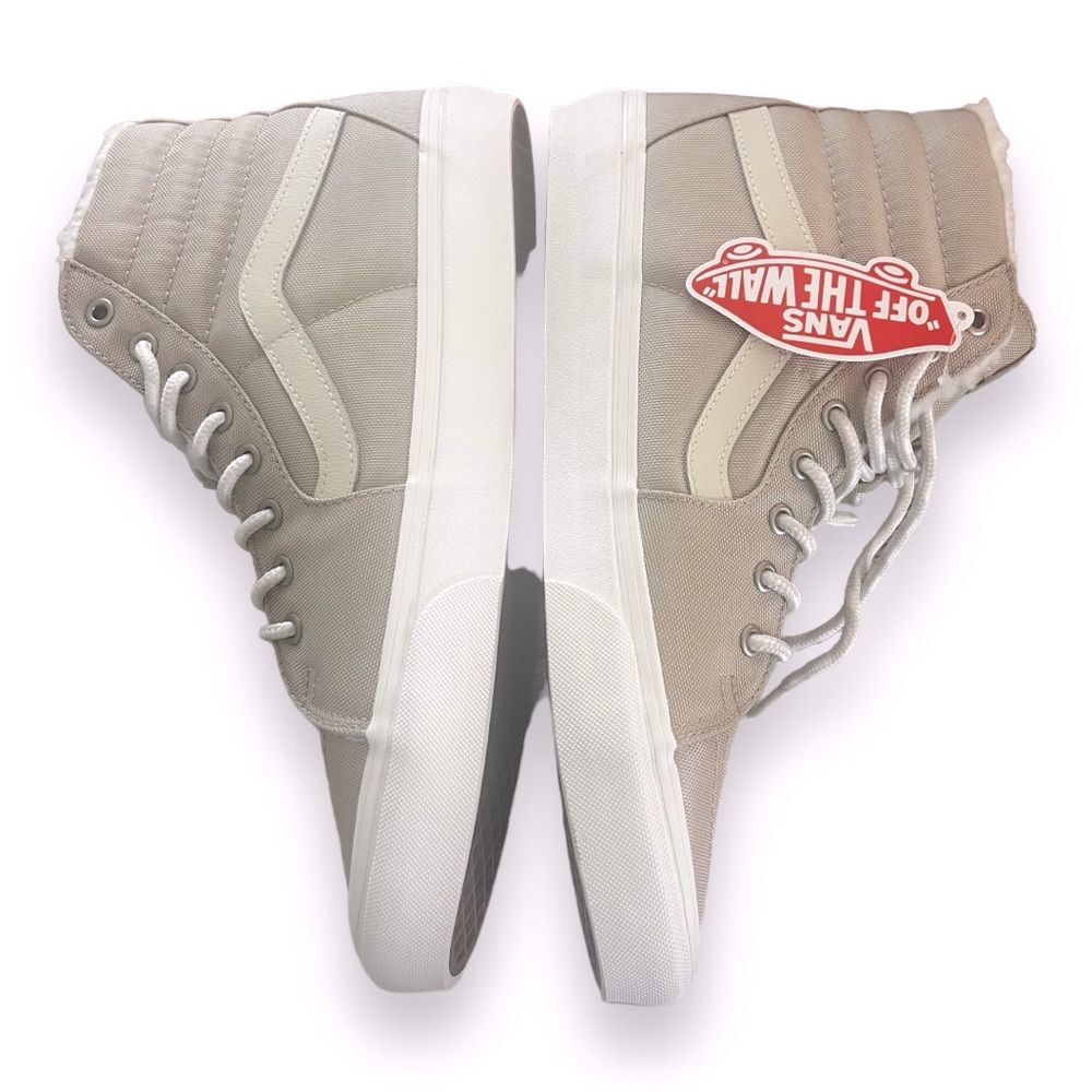 NWT Men’s Vans SK-8 Hi Cordura Sherpa Beige Size 11.5 - Picture 1 of 12